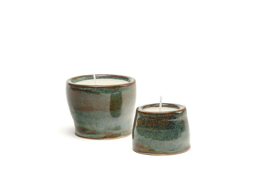 "Coastal Charm Rust & Relax Candles"