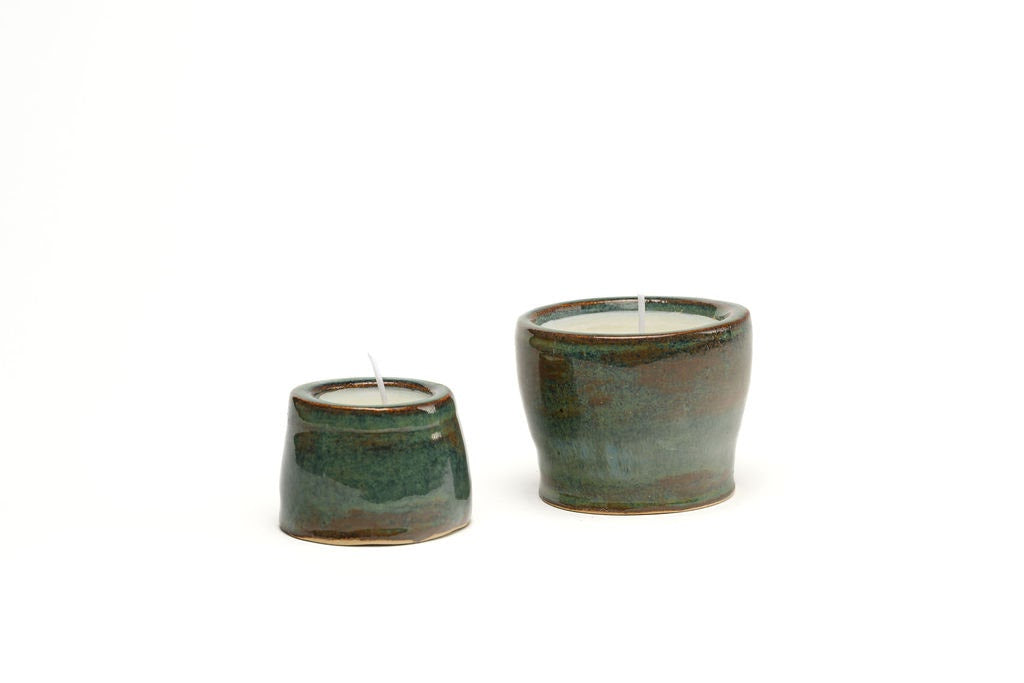 "Coastal Charm Rust & Relax Candles"
