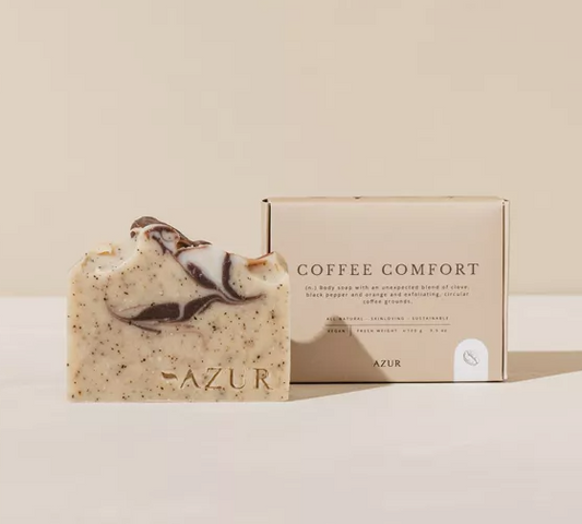 COFFEE COMFORT | body scrub bar | natural soap